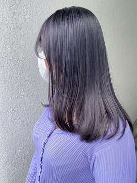 ノラ シンディ(NORA CYNDY) ダークパープルグレー/ケアブリーチ/ネイビーグレー/グレージュ