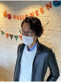 《おしゃれ泥棒》大人パーマ