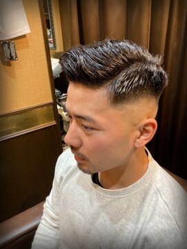 ヒロギンザバーバーショップ 大宮店(HIRO GINZA BARBER SHOP) 8:2スキンフェード/大宮