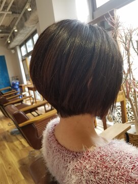 ヘアー ハウス オハナ(hair house ohana) ショートボブ