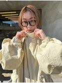 【CREAM】ベージュショート