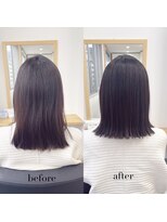 リアン 四条大宮店(Lien)&nbsp;『髪質改善』ストレートエステ（縮毛矯正）（リタッチ可）