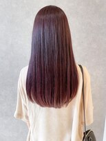 オブジェ シエル(obje't ciel)&nbsp;【Obje’tciel】艶髪ストレート/レッドブラウン【暮石唯】