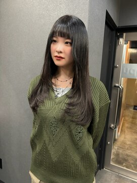 ボアップ(boappu) #レイヤー#エクステ#プルシール#ロングヘア