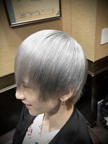 ヒロギンザ 池袋 サンシャイン通り店(HIRO GINZA) メンズホワイトカラー ホワイトシルバー 池袋