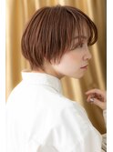 □艶髪カーキベージュマッシュルームヘア405越谷10代20代30代
