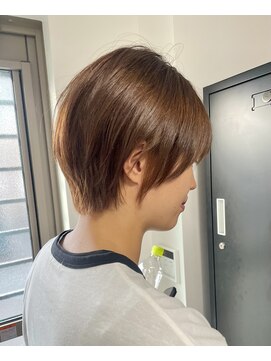 アジアエス 谷山 清和店(asia s) ブリーチなしWカラー　ショートスタイル