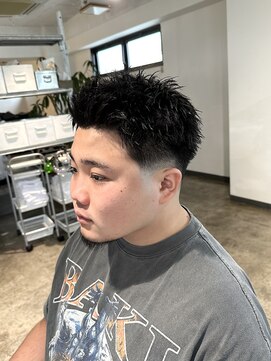 ザ オーダー(THE ORDER) men'sスパイキーフェードテーパーフェード