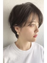 アオゾラヘアーヒカリノモリ(AOZORAHAIR hikarinomori) マロンベージュ/艶感/大人ショート