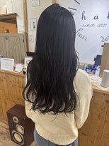 ヘアーデザインハル(hair desigin hal) ナチュラルブラック！