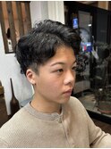 パーマ風カット