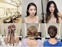 ピュアスタジオ 亀戸(PURE STUDIO)の雰囲気（サロンのイメージとメイク、ヘアスタイルのイメージ）