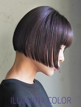 ヘアー ミッション 心斎橋店(hair Mission) イルミナカラー/アースコレクション/透明感ブラウン/艶髪
