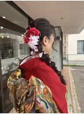 #結婚式振袖ヘアセット