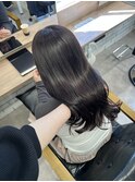 深みカラー×艶感◎髪質改善ワインレッドブラウンロング