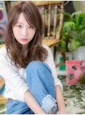 斜めバングニュアンスパーマこなれヘアh4浦和20代30代40代