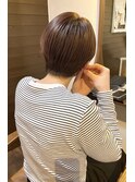 ソフト刈り上げショート