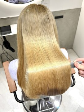 エン バイ ユアーズヘア 銀座店(eN° by youres hair) ハイトーンカラー 髪質改善カラー  髪質改善トリートメント 銀座