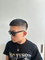 メンズサロン キング 心斎橋店(Men’s salon K!ng) ホワイトメッシュ/ツイスト/ツイスパ/パーマ/メンズ/眉毛/心斎橋