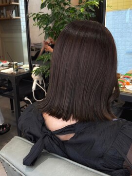 コレット ギンザ(Collet Ginza) 【ブリーチなしワンカラー】オリーブグレージュ