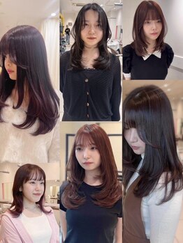 バサ 江古田店(BASSA)の写真/江古田★オシャレな最旬スタイル&カラーを似合わせてくれる人気サロンミディアム/韓国レイヤー