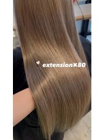 スタイル 横浜(STYLE)&nbsp;【唯担当♪】ブロンドベージュロングエクステ/８０本