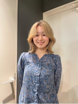 今よりも明るく！blonde milk tea