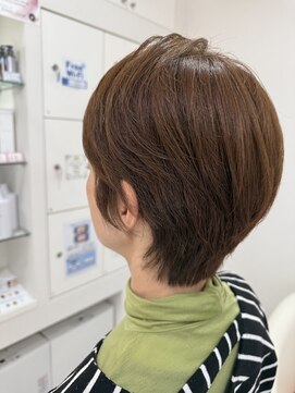 塩尻CHARME 小顔、似合わせショットカッ