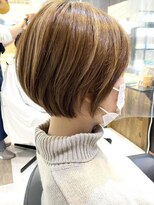 アニー 松戸(ANNI)&nbsp;ホワイトグレージュ/ミニウルフ/デジタルパーマ/チェリーブラウ