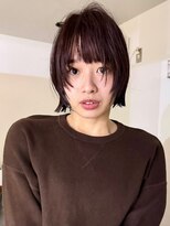 ナービス(NARVIS)&nbsp;レイヤーボブ/ダークブラウン/透明感カラー
