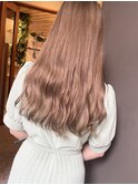  柔らかピンクベージュ