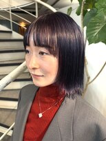 ロライマ 中目黒(roraima)&nbsp;ヘアカラー/パープル/ダークラベンダー/ブリーチカラー/ブリーチ