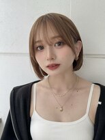 ヘアーサロン ラフリジー(Loufreasy) 横顔もオシャレなこだわりサイドバング