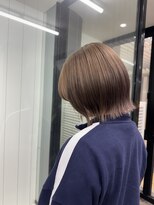 ヘアースマイルクー(HAIR SMILE COEUR)&nbsp;【COEUR/YUI】外ハネボブ ミルクティーベージュ ♪