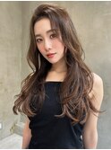 Aimee町田 ロングレイヤー×チョコブラウン