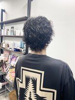 アールヘアーメイク(r hair make)&nbsp;メンズ渋めスパイラルパーマ