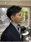 スパイキーショートビジネスショート