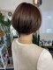 オクユキ(OKUYUKI)の写真/技術が光る小顔ショート。骨格やクセを活かして、上品なシルエットを演出。
