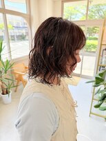 ラシク(racic)&nbsp;【racic】レイヤーウルフパーマ　10代20代30代40代