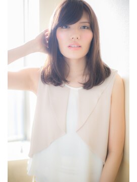 モッズ ヘア 福岡姪浜店(mod's hair) シンプル☆大人ミディアムb