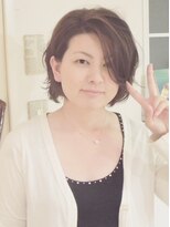 ヘアールーム フージンイーウー(hair room Foojng ewoo)&nbsp;かき上げショート♪