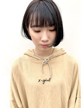 レイラバイアフロート 吉祥寺(Lila by afloat) ミニマムボブ×3Dカラー 【小笠原 剛】