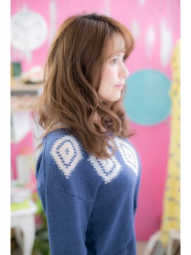 ミック ヘアアンドビューティー 大山店(miq  Hair&Beauty) さりげないハズシがGOOD！エアリーロング