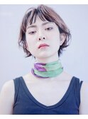 ローライトで小顔◇大人ショートスタイル