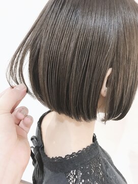 ブルー 仙台店(Blue) 《Blue》#ミニボブ#内巻きワンカール#ワンレンボブ