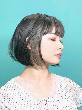 ドライブアンドビジョン 池袋(Drive&Vision) マチルダボブ×インナーグレージュ[池袋/髪質改善/ショート]