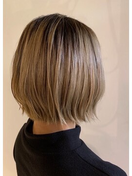 アオイ(AOI by A.Design) 人気のボブショート♪毛先アレンジも◎質問お待ちしております♪