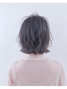 アナザヘアー なんば 高島屋前店(ANAZA hair) 立体外ハネスタイル大人可愛い20代30代40代前下がりショートボブ