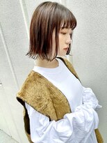 レトン 銀座(leton)&nbsp;似合わせカット/アースカラー/くびれヘア/ツートーンカラー