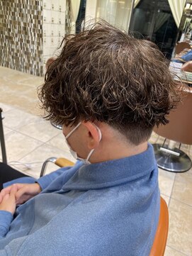 ネオリーブソラ 相模大野店(Neolive sola) メンズ波巻きスパイラルパーマ